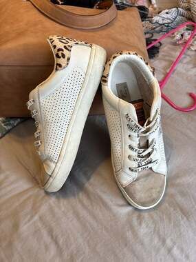 Vintage Havana Grande Wild Cheetah Perforated Sneakers